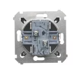 SIMON 54 WMDL-0602xx-048 Łącznik schodowy podwójny (moduł) 10AX, 250V~, zaciski śrubowe; antracyt