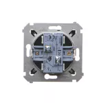 SIMON 54 WMDL-0602xx-049 Łącznik schodowy podwójny (moduł) 10AX, 250V~, zaciski śrubowe; czarny mat