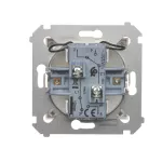 SIMON 54 WMDL-0612xx-044 Łącznik schodowy podwójny z podświetleniem (moduł) 10AX, 250V~, zaciski śrubowe; złoty mat