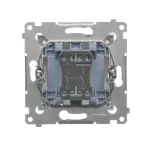 SIMON 54 WMDL-020x2x-044 Łącznik dwubiegunowy (moduł) 16AX, 250V~, zaciski śrubowe; złoty mat