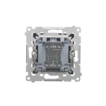 SIMON 54 WMDL-020x2x-049 Łącznik dwubiegunowy (moduł) 16AX, 250V~, zaciski śrubowe; czarny mat