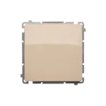 SIMON BASIC WMUL-010x2x-9011 Łącznik jednobiegunowy (moduł) 16AX, 250V~, zaciski śrubowe; beż
