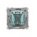 SIMON BASIC WMUL-010x2x-9011 Łącznik jednobiegunowy (moduł) 16AX, 250V~, zaciski śrubowe; beż