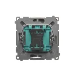 SIMON BASIC WMUL-050x2x-J011 Łącznik świecznikowy (moduł) 16AX, 250V~, zaciski śrubowe; stal inox
