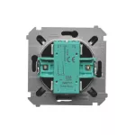 SIMON BASIC WMUL-070xxx-G011 Łącznik krzyżowy (moduł) 10AX, 250V~, zaciski śrubowe; grafit matowy