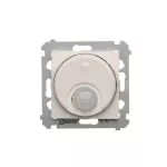 SIMON 54 WMDR-020xxP-011 Łącznik z czujnikiem ruchu z przekaźnikiem z zabezpieczeniem (moduł) 8(2)A, 230V~; biały Wymagana instalacja 3-przewodowa