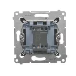 SIMON 54 WMDL-091x2x-048 Przycisk „dzwonek” z podświetleniem LED (moduł) 16AX, 250V~, zaciski śrubowe; antracyt