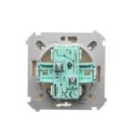 SIMON BASIC WMUL-0612xx-9011 Łącznik schodowy podwójny z podświetleniem LED (moduł) 10AX, 250V~, zaciski śrubowe; beż