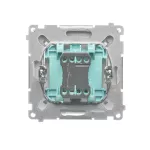 SIMON BASIC WMUL-090x2x-1011 Przycisk dzwonek (moduł) 16AX, 250V~, zaciski śrubowe; biały