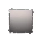 SIMON BASIC WMUL-080x2x-J011 Przycisk światło (moduł) 16AX, 250V~, zaciski śrubowe; stal inox