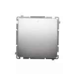 SIMON BASIC WMUL-020x2x-4011 Łącznik dwubiegunowy (moduł) 16AX, 250V~, zaciski śrubowe; srebrny mat