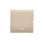 SIMON BASIC WMUL-0H1xx1-9011 Łącznik hotelowy pojedynczy z podświetleniem LED, Imax 10 (2) A; beż