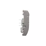 SIMON BASIC WMUL-0H1xx1-J011 Łącznik hotelowy pojedynczy z podświetleniem LED, Imax 10 (2) A; stal inox