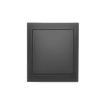 SIMON AQUACLICK WA-CW6xx-x-xx-49xx Łącznik schodowy natynkowy bez piktogramu, IP44, 10AX, 250V~, zaciski śrubowe; czarny mat