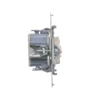 SIMON 54 WMDL-06021x-0xx Łącznik schodowy podwójny z podświetleniem (mechanizm) 10AX, 250V~, szybkozłącza Posiada 2 niezależne układy podświetlenia