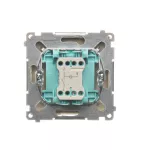 SIMON BASIC WMUL-011xx1-9011 Łącznik jednobiegunowy (moduł) z sygnalizacją załączenia, 10AX, 250V~, szybkozłącza; beż