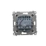 SIMON 54 WMDL-0311xx-049 Łącznik potrójny z podświetleniem LED (moduł) 10AX, 250V~, szybkozłącza; czarny mat