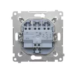 SIMON 54 WMDL-032xxx-043 Przycisk potrójny (moduł) 10AX, 250V~, szybkozłącza; srebrny mat
