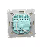 SIMON BASIC WMUL-020xx4-9011 Przycisk potrójny z podświetleniem LED (moduł) 10AX, 250V~, szybkozłącza; beż