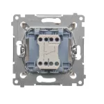 SIMON 54 WMDL-0600xx-041 Łącznik schodowy bez piktogramu (moduł) 10AX, 250V~, szybkozłącza; kremowy