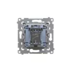SIMON 54 WMDL-06112x-011 Łącznik schodowy z podświetleniem LED bez piktogramu (moduł) 16AX, 250V~, zaciski śrubowe; biały