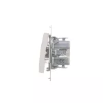 SIMON 54 WMDL-0700xx-011 Łącznik krzyżowy bez piktogramu (moduł) 10AX, 250V~, szybkozłącza; biały