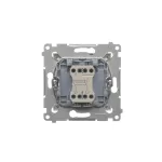 SIMON 54 WMDL-0700xx-044 Łącznik krzyżowy bez piktogramu (moduł) 10AX, 250V~, szybkozłącza; złoty mat