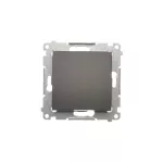 SIMON 54 WMDL-0700xx-046 Łącznik krzyżowy bez piktogramu (moduł) 10AX, 250V~, szybkozłącza; brąz mat