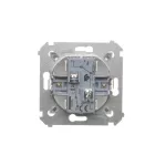 SIMON 54 WMDL-06020x-011 Łącznik schodowy podwójny bez piktogramu (moduł) 10AX, 250V~, zaciski śrubowe; biały