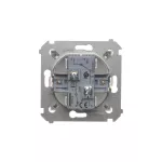 SIMON 54 WMDL-06020x-044 Łącznik schodowy podwójny bez piktogramu (moduł) 10AX, 250V~, zaciski śrubowe; złoty mat
