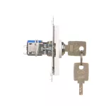 SIMON 55 WMDL-0K011x-111 Łącznik na kluczyk jednobiegunowy (moduł) 2 pozycyjny „0-I” styk N/O, 5 A, 250 V~; Biały mat
