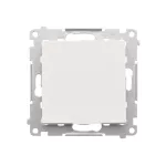 SIMON 55 WMDL-0106xx-111 Łącznik schodowy bez piktogramu (moduł) 10 AX, 250 V~, szybkozłącza; Biały mat