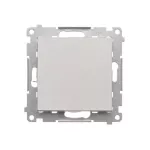 SIMON 55 WMDL-0106Lx-143 Łącznik krzyżowy bez piktogramu (moduł) 10 AX, 250 V~, szybkozłącza; Aluminium mat