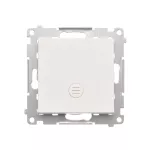SIMON 55 WMDL-0104Mx-111 Łącznik krzyżowy z podświetleniem LED – podświetlenie jak w łączniku pojedynczym (moduł) 10 AX, 250 V~, szybkozłącza; Biały mat