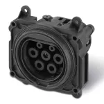 Gniazdo IP55 32A 3P+N+E 400V AC kolor czarny