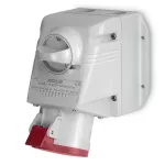 Gniazdo stałe 16A 400V 3P+Z+N, wył. 0-1