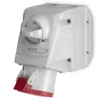 Gniazdo stałe 32A 400V 3P+Z+N, wył. 0-1