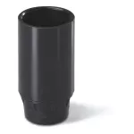 Oprawka E14 czarna plast.gwint