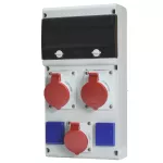 Rozdzielnica 2x32A/5p, 1x16A/5p, 2x230V 11DIN