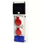Rozdzielnica 1X32A/5p, 1x16A/5p, 2x230V 6DIN
