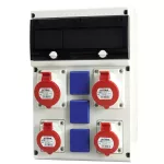 Rozdzielnica 2x32A/5p,2x16A/5p,3x230V 14DIN
