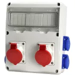Rozdzielnica 2x16A,4x230V, 11DIN ENERBOX