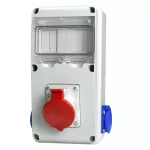 Rozdzielnica 16A,2x230V, 6DIN ENERBOX