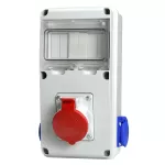 Rozdzielnica 16A,2x230V, 6DIN ENERBOX