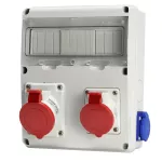 Rozdzielnica 32A,16A,2x230V, 11DIN ENERBOX