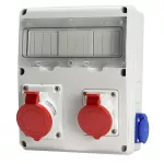 Rozdzielnica 32A,16A,2x230V, 11DIN ENERBOX