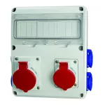 Rozdzielnica 32A,16A,4x230V, 11DIN ENERBOX