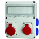 Rozdzielnica 32A,16A,4x230V, 11DIN ENERBOX
