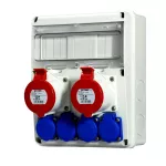 Rozdzielnica 2x32A/4,2x230V ENERBOX 11DIN