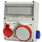 Rozdzielnica 63A,16A,2x230V, 11DIN ENERBOX